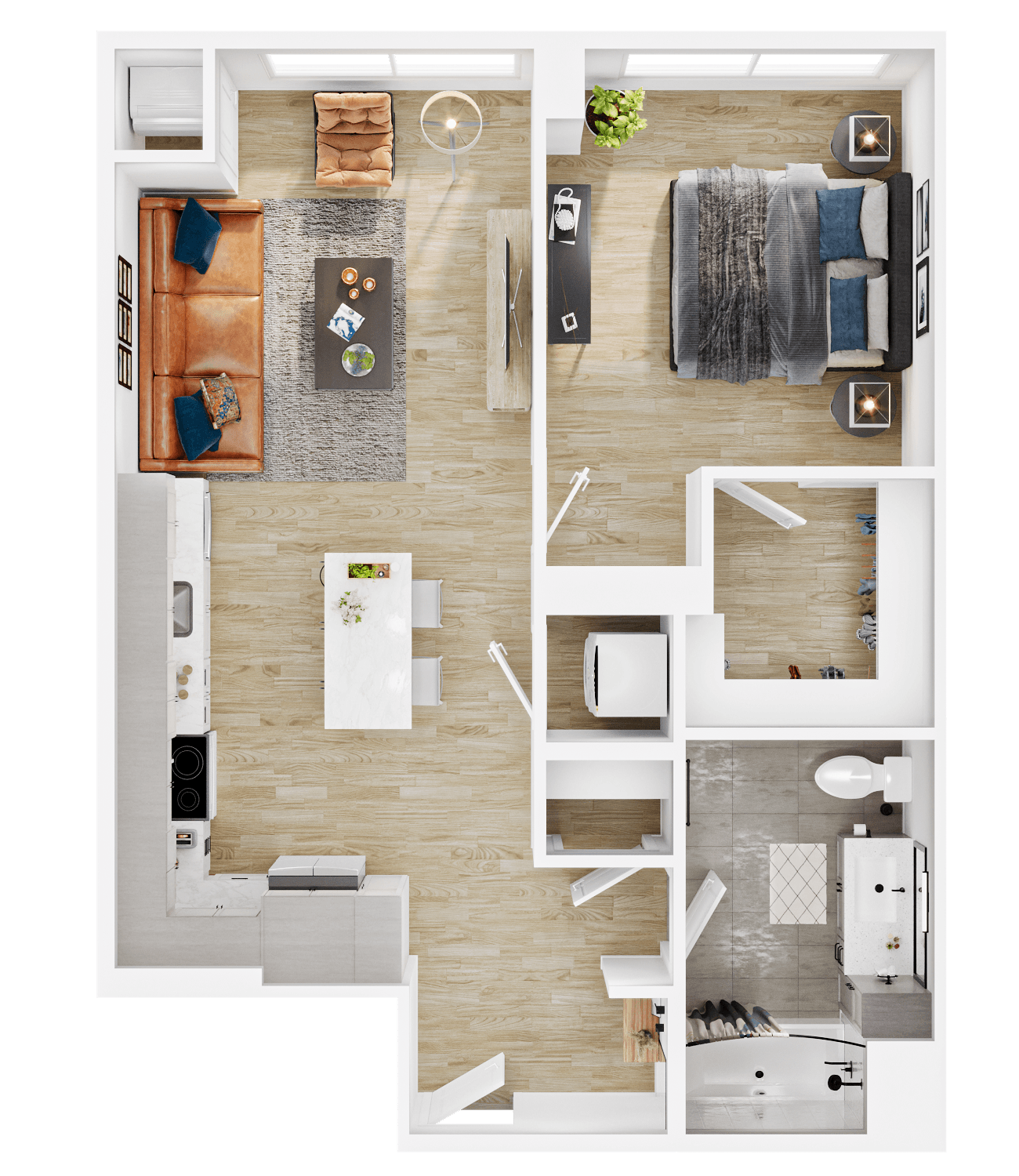 Floor plan layout diagram for A29